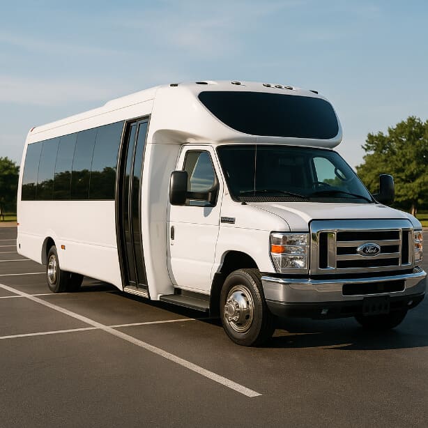 Charter Bus Rental Overland Park 20 Passenger Minibus